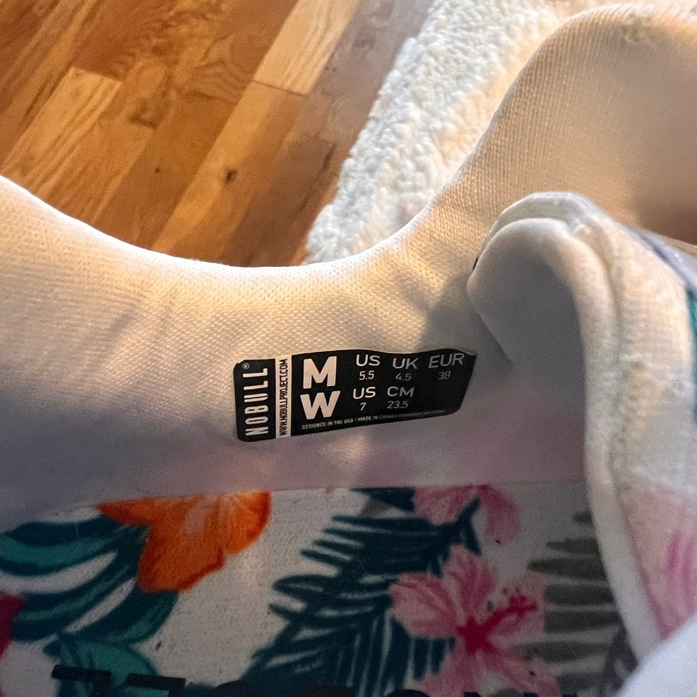 NOBULL Tropical Floral Sneakers - Picture 7 of 10